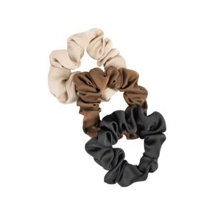 Hiuslenkit>Cailap Hiusdonitsi ohuet 3 kpl ruskea/musta/beige