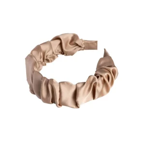 Hiuspannat>Cailap Hiuspanta leveä satiini, beige