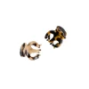 Hainhampaat, Pinnit Ja Soljet>Cailap Hiussoljet 2kpl 3cm, ruskea/beige
