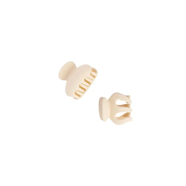 Hainhampaat, Pinnit Ja Soljet>Cailap Hiussolki 4cm 2 kpl, vaalea beige