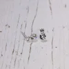 Silver Stories | Hopeakorut>Cailap Hopeakorvakorut kristallikivikoristeilla