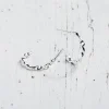 Silver Stories | Hopeakorut>Cailap Hopeakorvakorut punosrengas