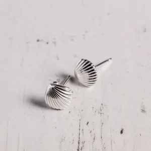 Silver Stories | Hopeakorut>Cailap Hopeakorvakorut simpukka