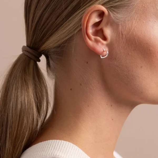 Silver Stories | Hopeakorut>Cailap Hopeakorvakorut, sydänrenkaat