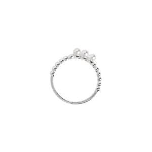 Silver Stories | Hopeakorut>Cailap Hopeasormus L helmikoristeilla 18,25 mm