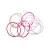 Korut Ja Hiuskorut>Cailap Kids hiuslenkit 12kpl, pinkki / beige