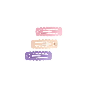 Korut Ja Hiuskorut>Cailap Kids hiusnapsut 3 kpl liila, pinkki, beige