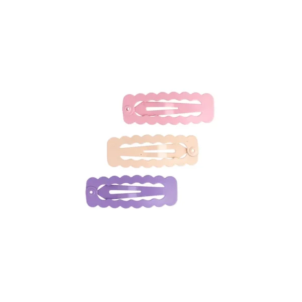 Korut Ja Hiuskorut>Cailap Kids hiusnapsut 3 kpl liila, pinkki, beige
