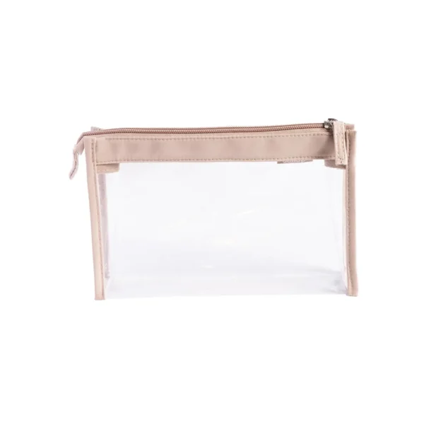 Pesu- Ja Kylpyhuonetarvikkeet | Meikkaustarvikkeet>Cailap Kosmetiikkalaukku kirkas/beige, TPU