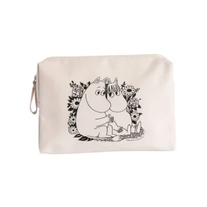 Pesu- Ja Kampaustarvikkeet | Moomin By Cailap>Cailap Muumi kosmetiikkalaukku iso beige